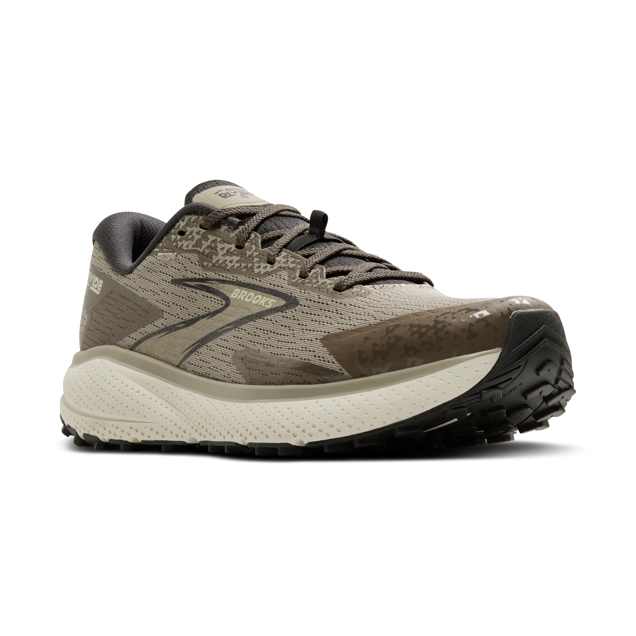 Men's Divide 5 running in a forest shoes Orthopedic Friendly Design