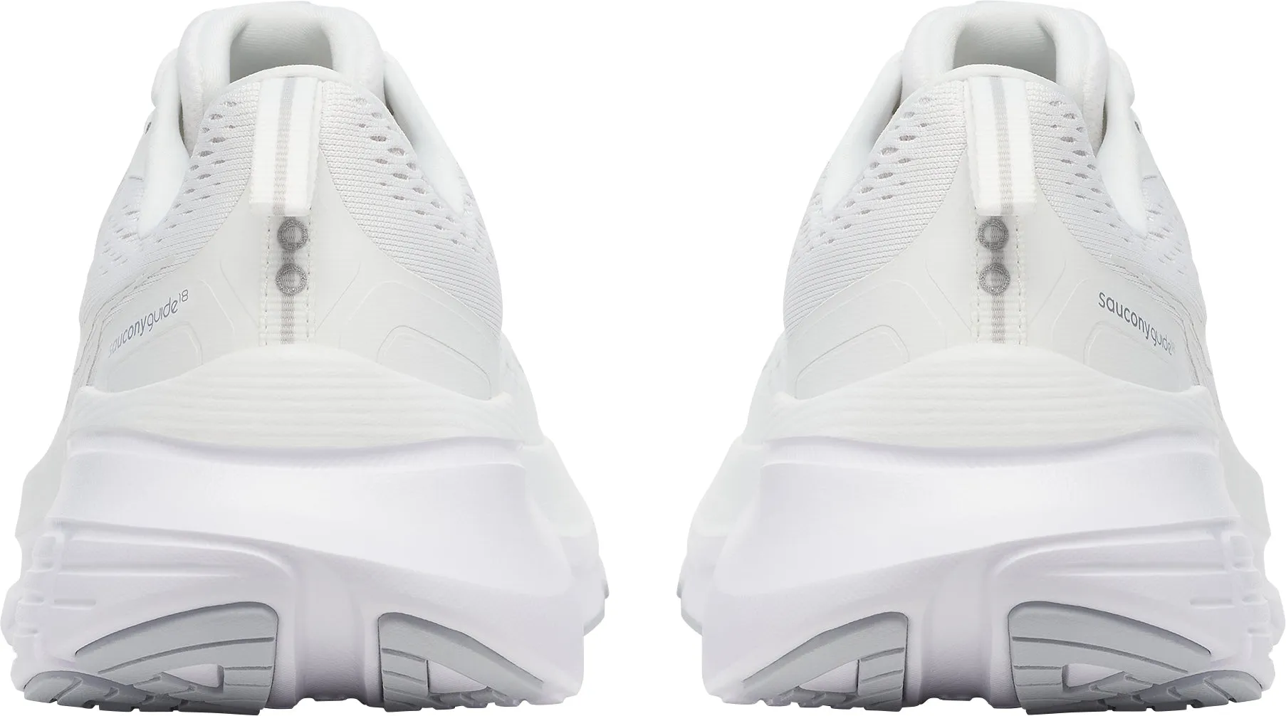 Rainy Day Saucony Guide 18 Mens Running Shoes - White