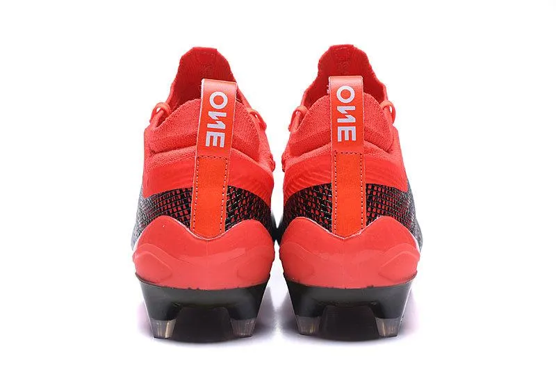 New Puma One 5.1 FG AG Soccers Cleats Shoes Red Black Game Pressure