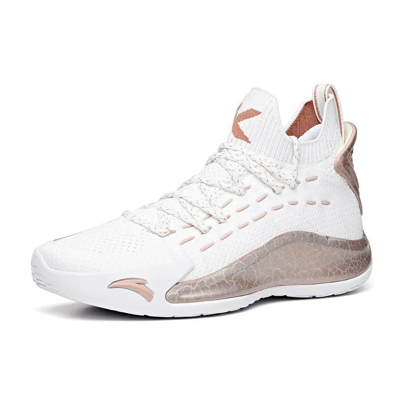 Anta Men's Klay Thompson Kt5 Low "Home" Multi Layer Foam Construction Ventilated Heel Counter
