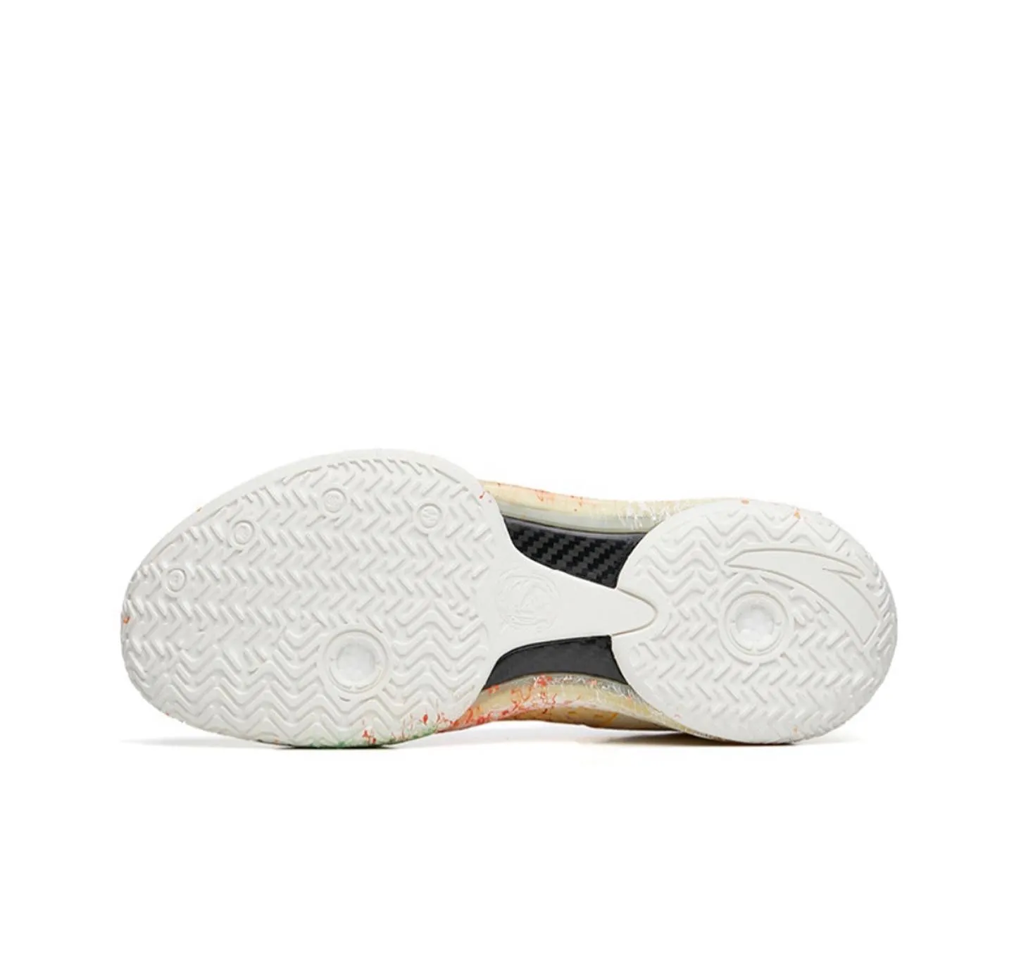 Knit Collar Construction Lockdown Ankle Strap Anta Shock Wave 4 - Barbecue