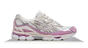 ASICS Gel-NYC Cream Pink Elegant Wide toe box