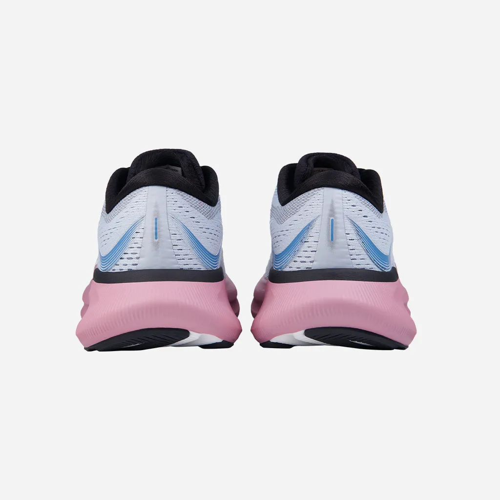 361-ELEOS: Microchip/White foot - comfort running shoes recovery - aid