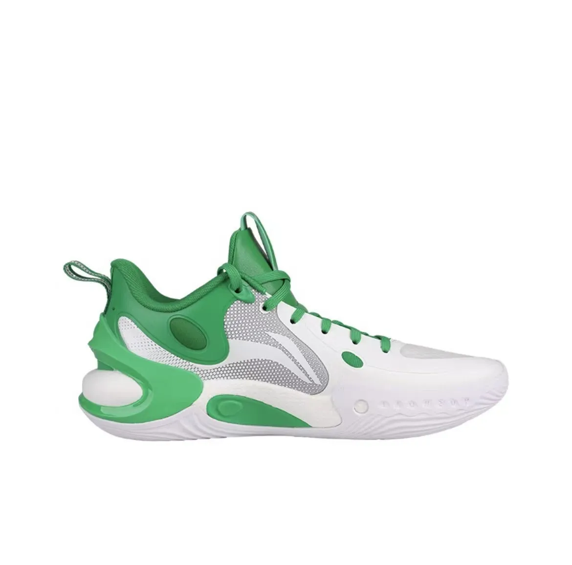 CBA x Li-Ning Yushuai 17 Low - Green/White/Yellow Enhanced Energy Return Fast Motion Frame