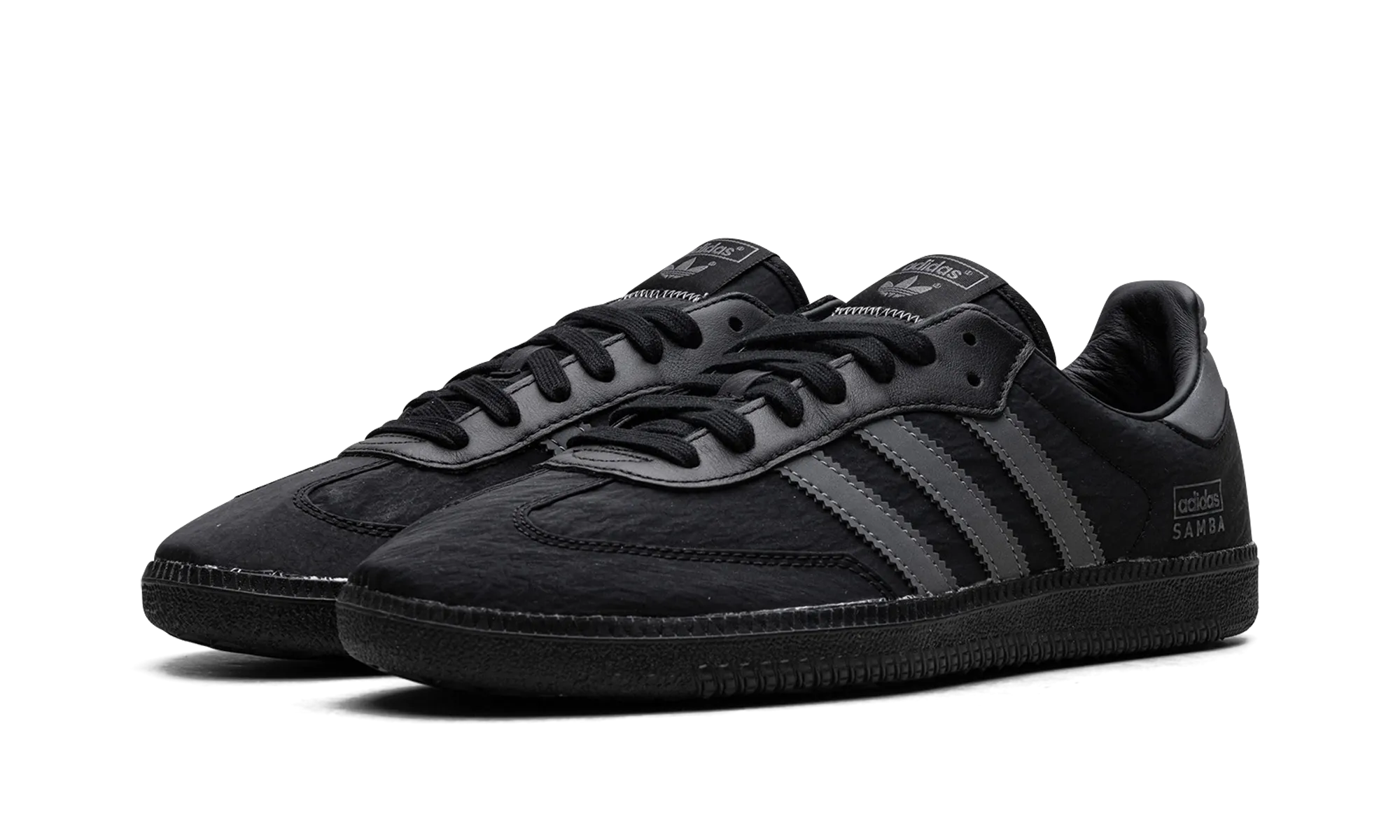 Samba OG "Core Black Reflective" Fashionable Style Parkour Step