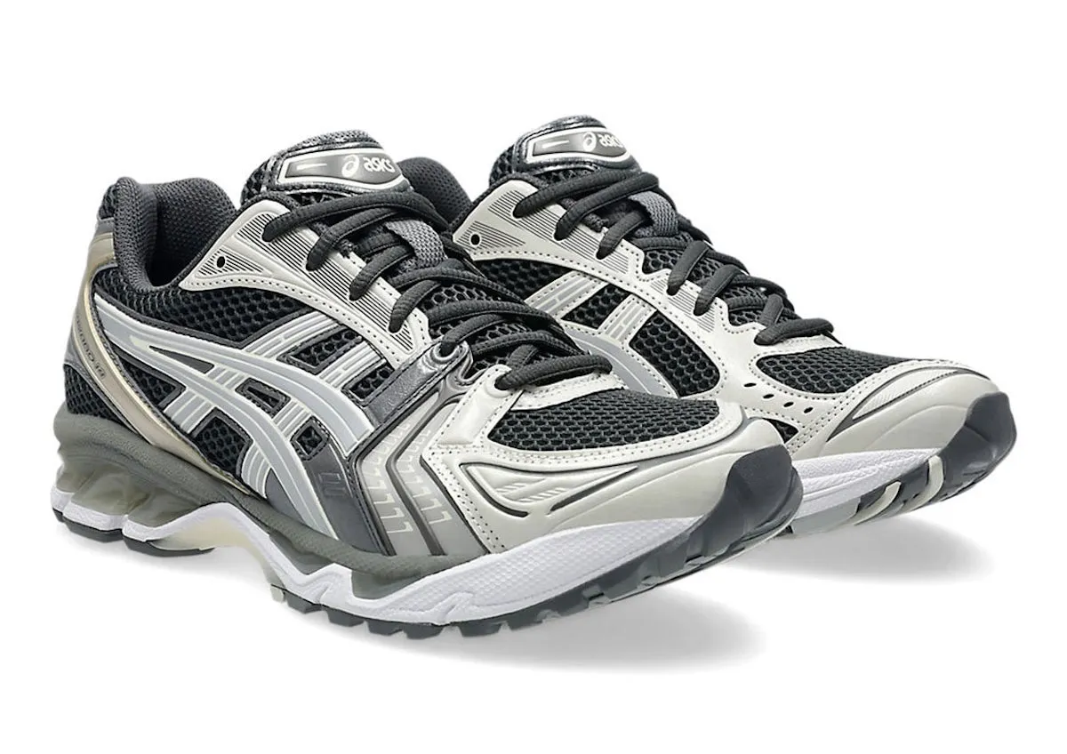 Vertical Flexure Grooves Heat Sealed Overlays Asics Gel-Kayano 14 'Obsidian Grey / Cement Grey' xld