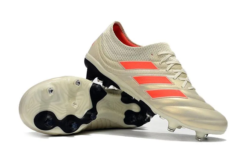 New Adidas Copa 19   FG 2019 Soccer Cleats Cream Quick Move Compact Feel