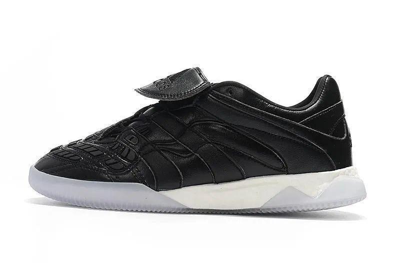 New Adidas Predator Accelerator TF Soccer Cleats Shoes Black White Flex grooves Breathable Comfort