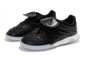 Power Play New Adidas Predator Accelerator TF Soccer Cleats Shoes Black White