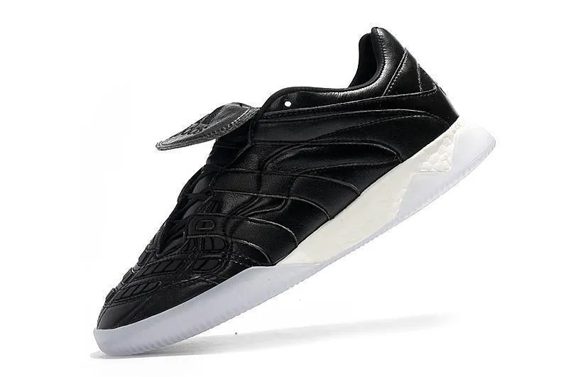 Ankle Comfort New Adidas Predator Accelerator TF Soccer Cleats Shoes Black White