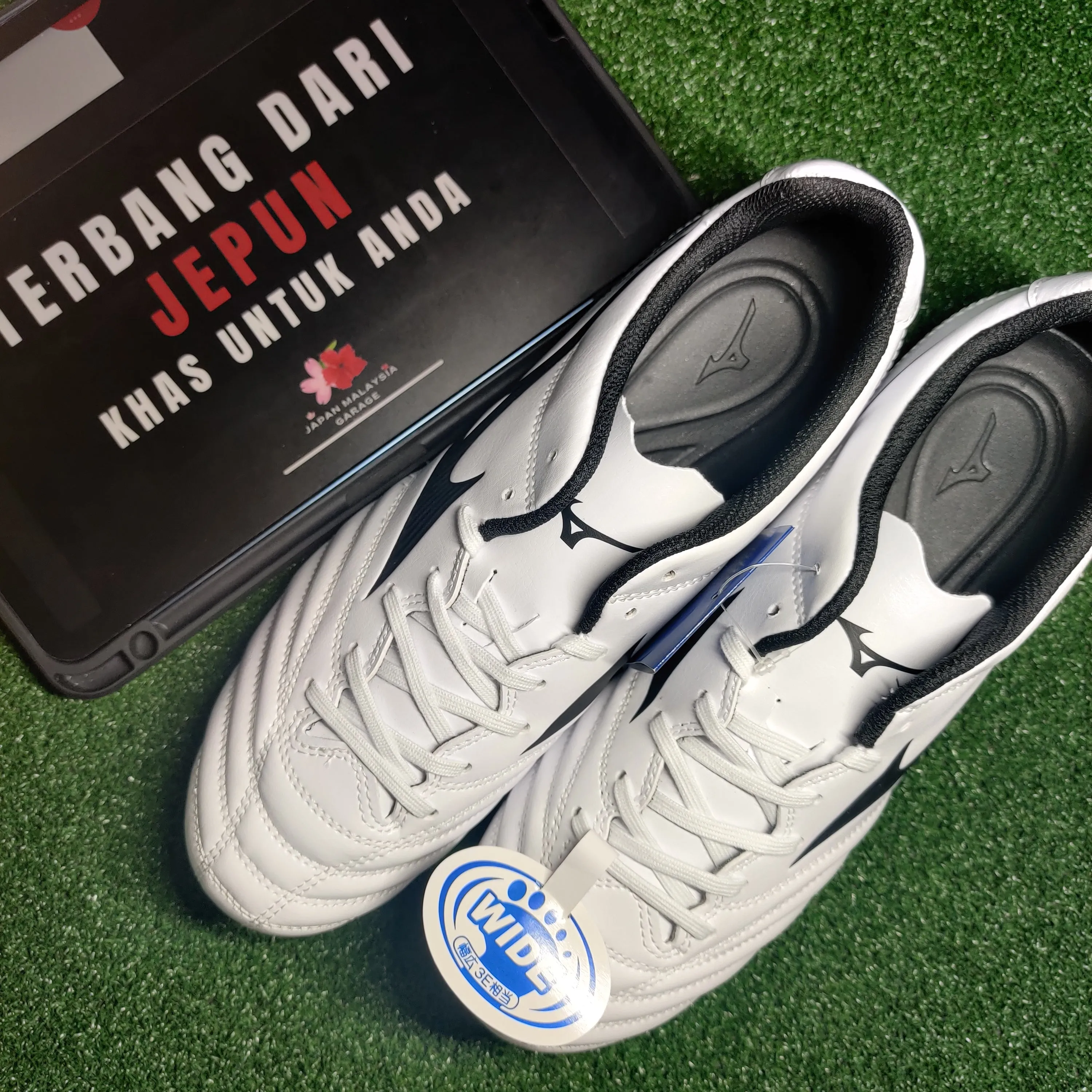 Mizuno Monarcida Neo 2 Select(White/Black) Heel Guard