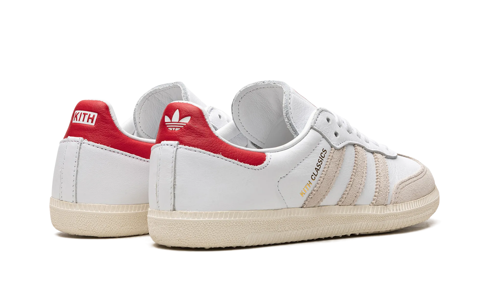 Path Stroll Samba Kith "Kith Classics Program White Red"