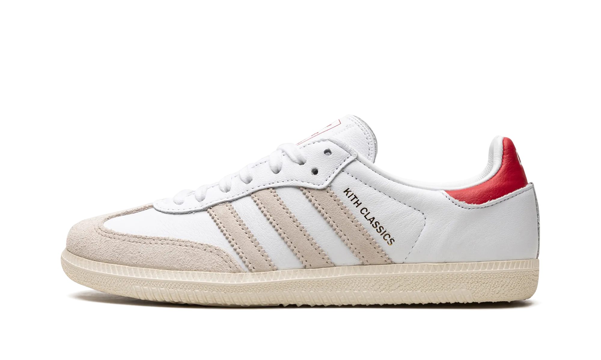 Samba Kith "Kith Classics Program White Red" orthopedic Fashion Fit