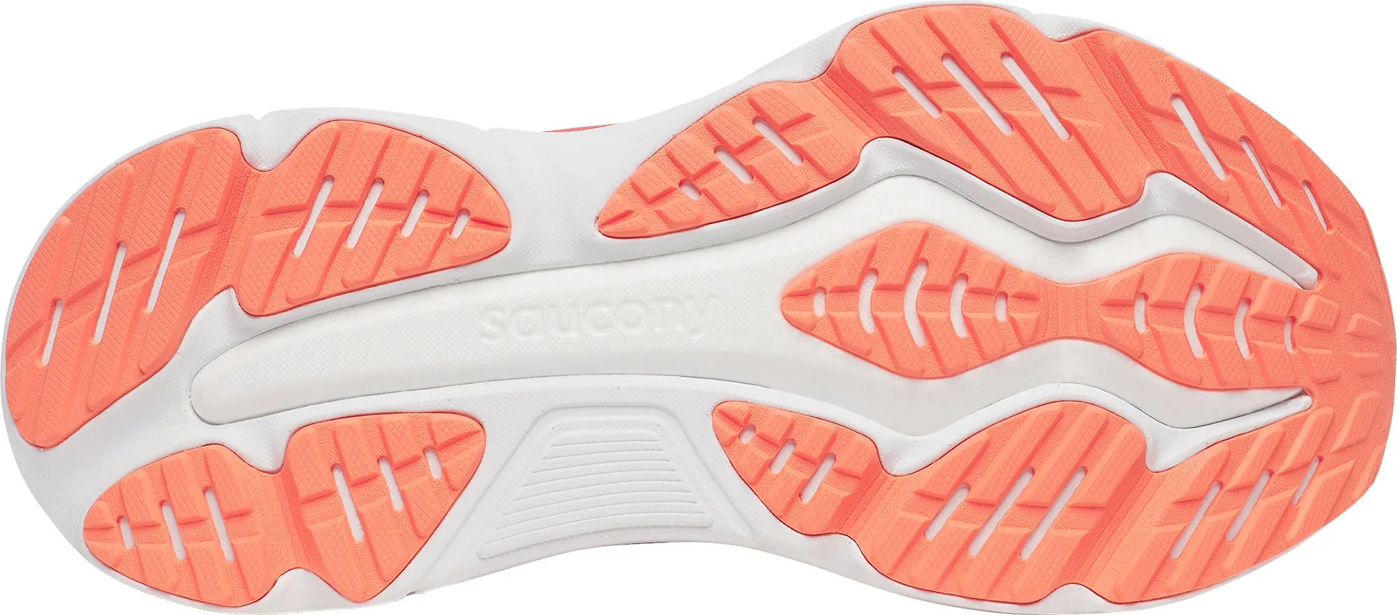 Saucony Hurricane 25 Womens Running Shoes - Pink Reinforced Heel Counter Toe Bumper