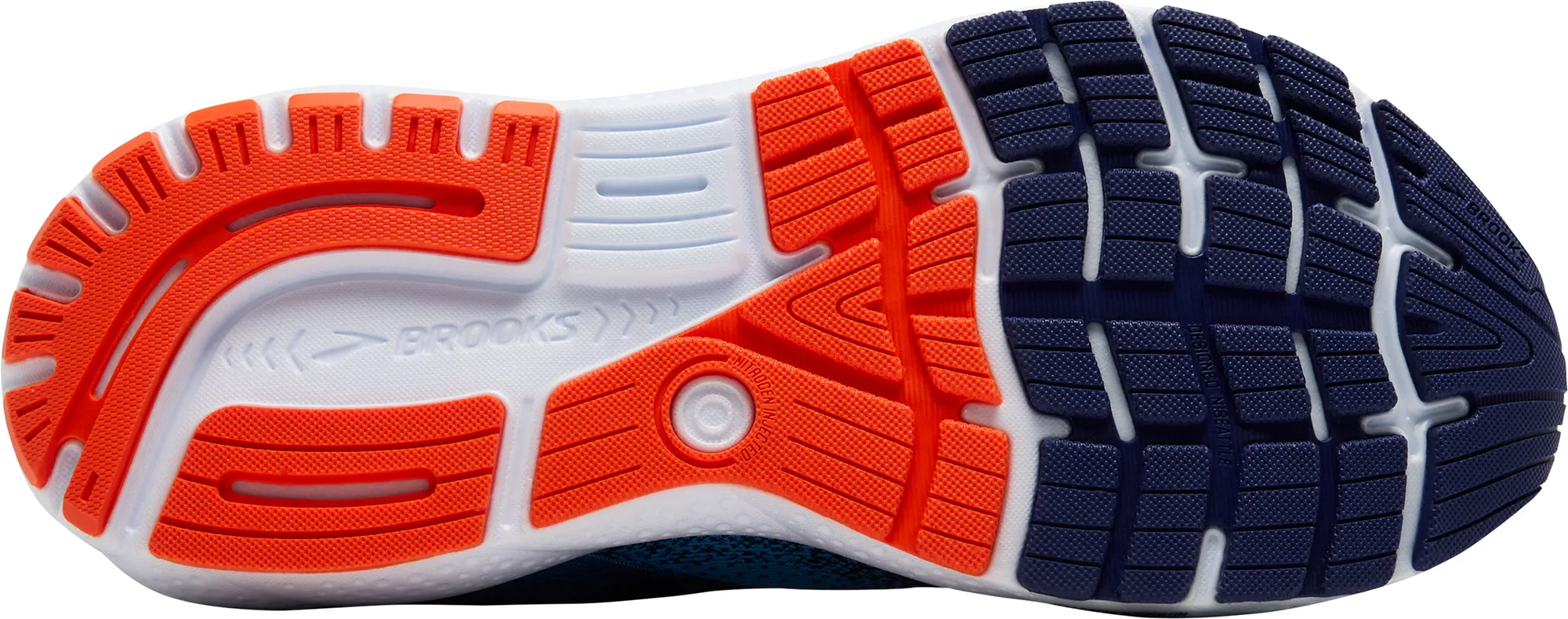 Muddy - trail running Brooks Ghost 16 Mens Running Shoes - Blue