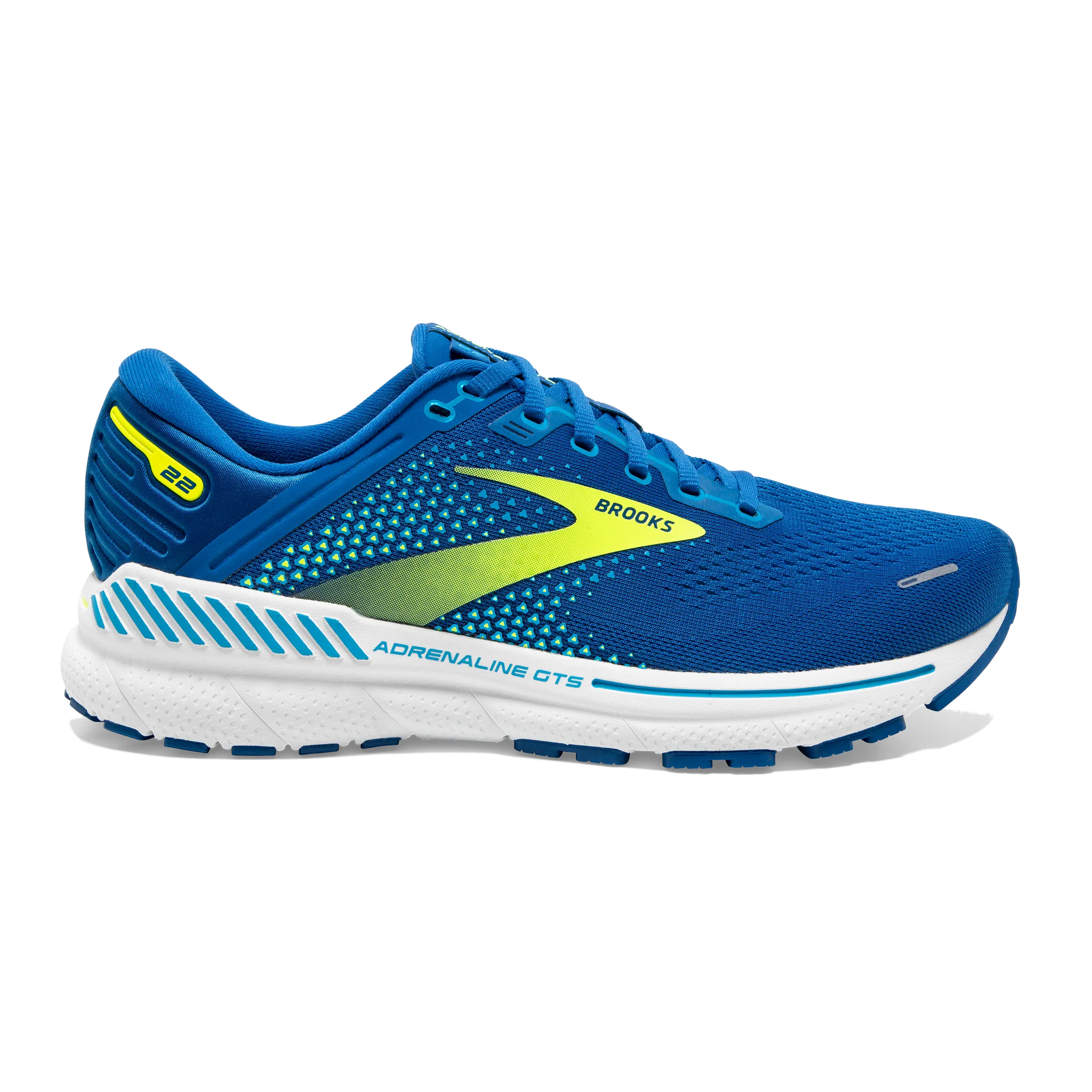 outdoor running shoe components Split Second Heel Lock Men's Adrenaline GTS 22