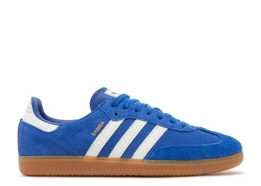 Adidas Samba OG Royal Blue Gum Shock Absorb Zip Free