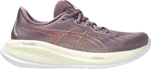 Printed patterns full - length midsole running shoes Asics Gel Cumulus 26 Womens Running Shoes - Purple