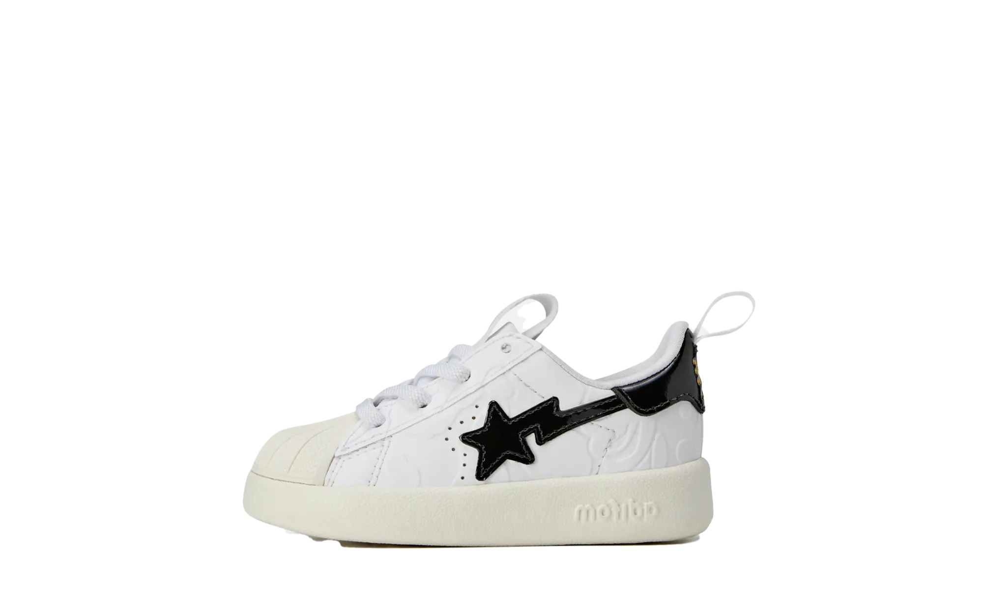 Cushioned Walk City Snap Superstar 360 TD "Bape - White Black"