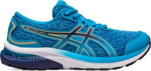Asics Gel Cumulus 24 GS Junior Running Shoes - Blue used running in duathlons shoes