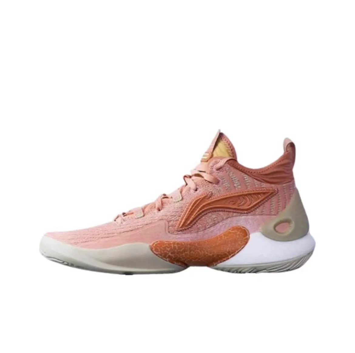 Li-Ning Yushuai 18 - Pink Orange Anti Slip Outsole