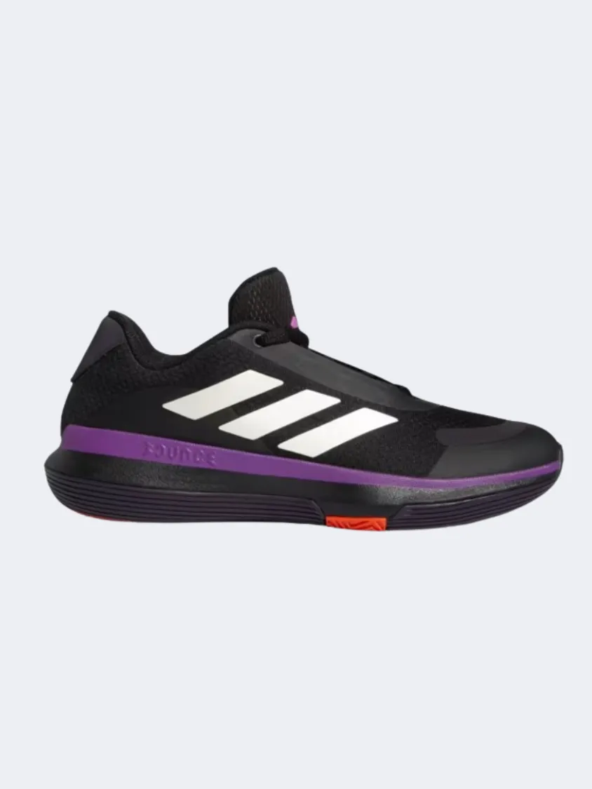 Style Goal Adidas Bounce Legends Men Basketball Shoes Black/Purple
