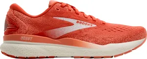 Brooks Ghost 16 Womens Running Shoes - Pink Quick lacing
