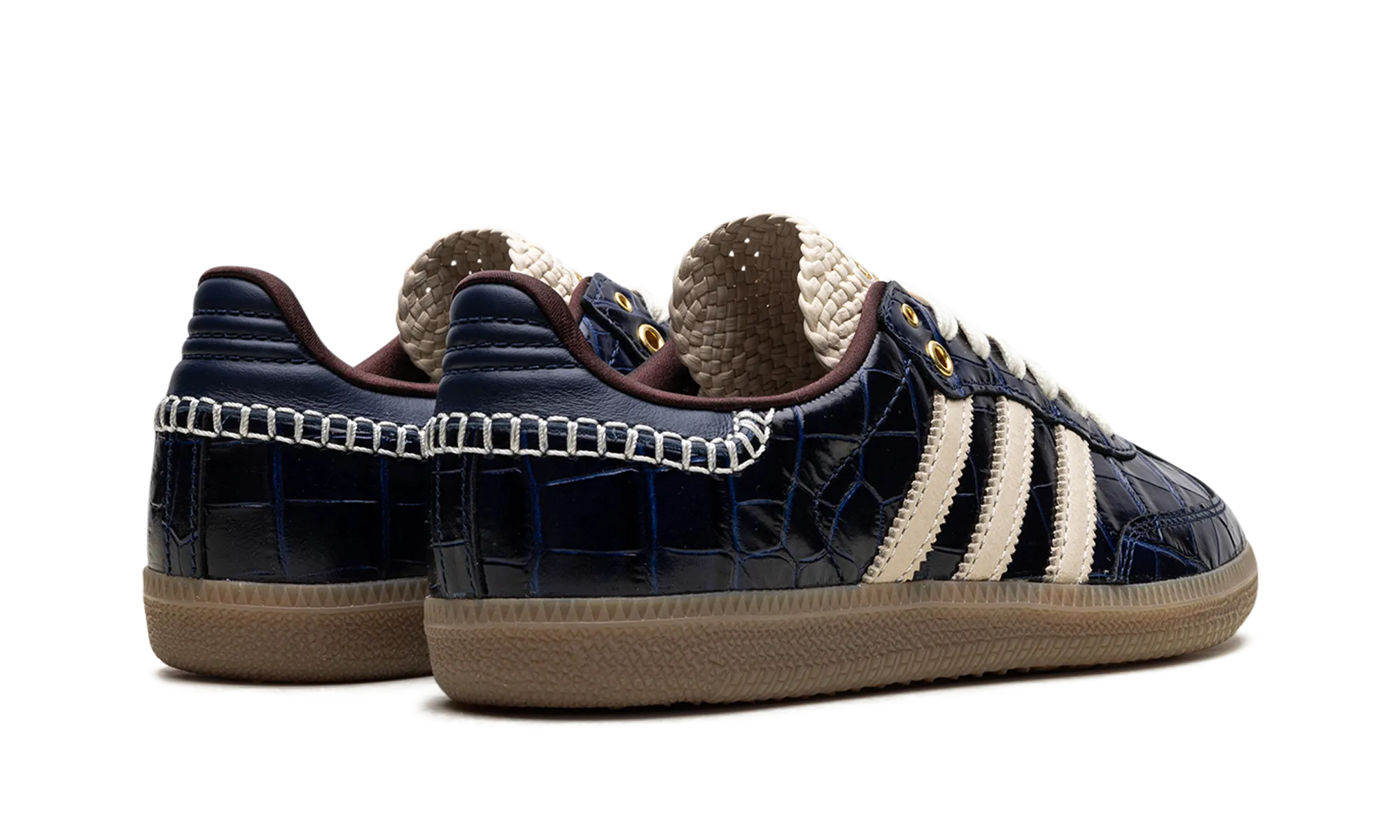 Slip Off Stay Stylish Samba OG "Wales Bonner - Navy Croc"