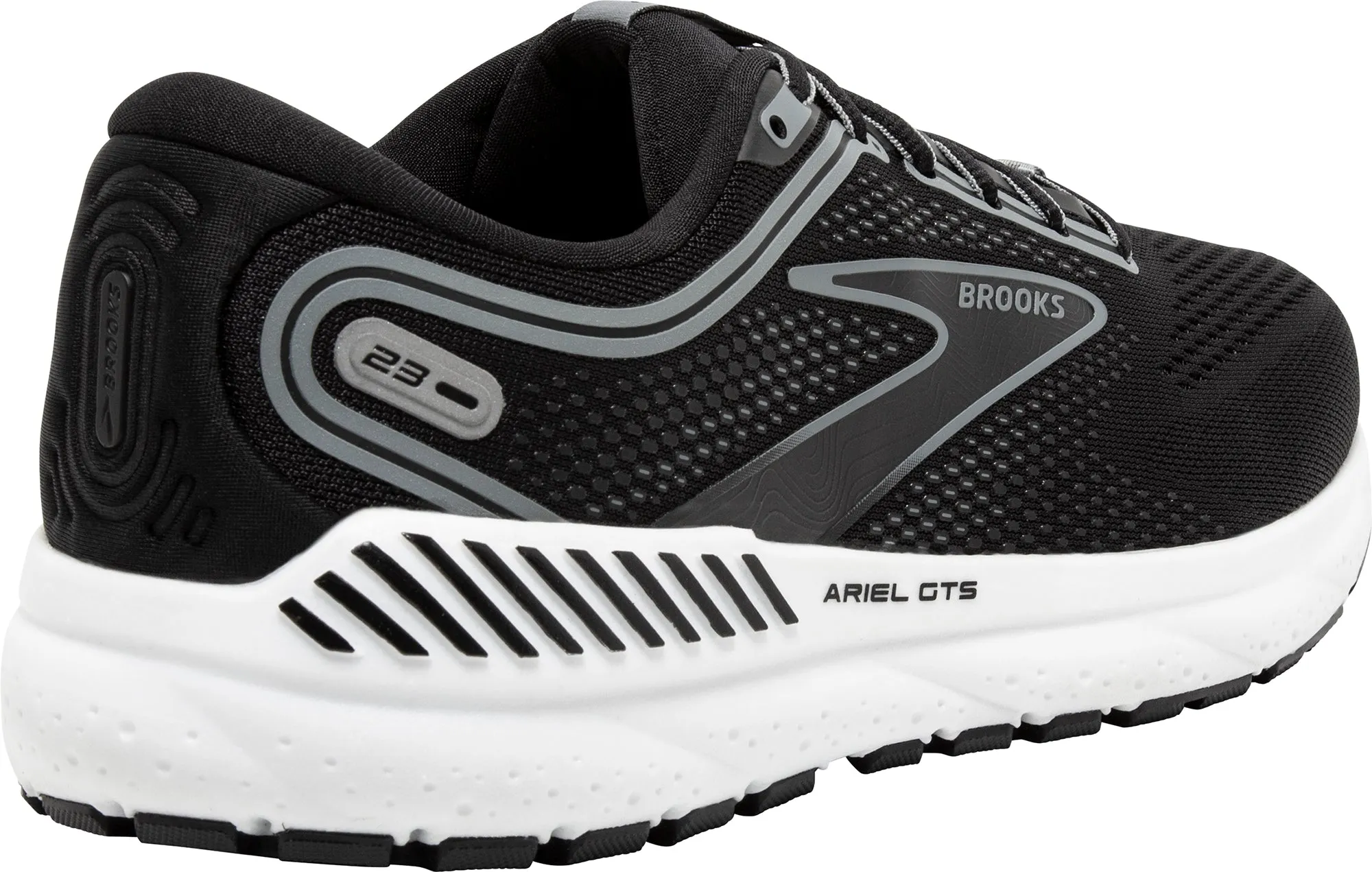 Brooks Ariel GTS 23 Womens Running Shoes - Black extra - wide running shoes Thermal Regulating Fabric