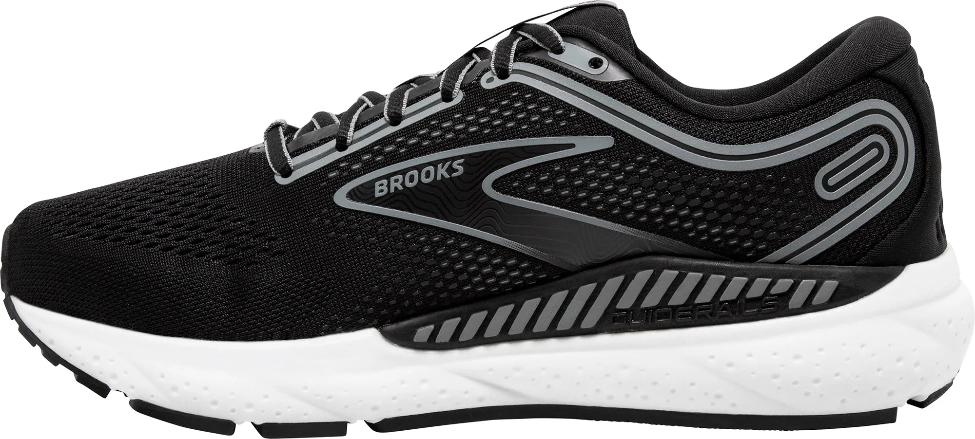 Brooks Ariel GTS 23 Womens Running Shoes - Black for kids adjustable - lacing running shoes