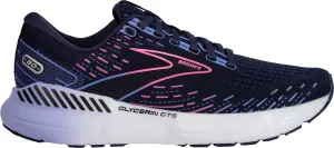 Hyper Compression EVA running in dusty tracks shoes Brooks Glycerin GTS 20 Womens Running Shoes - Navy