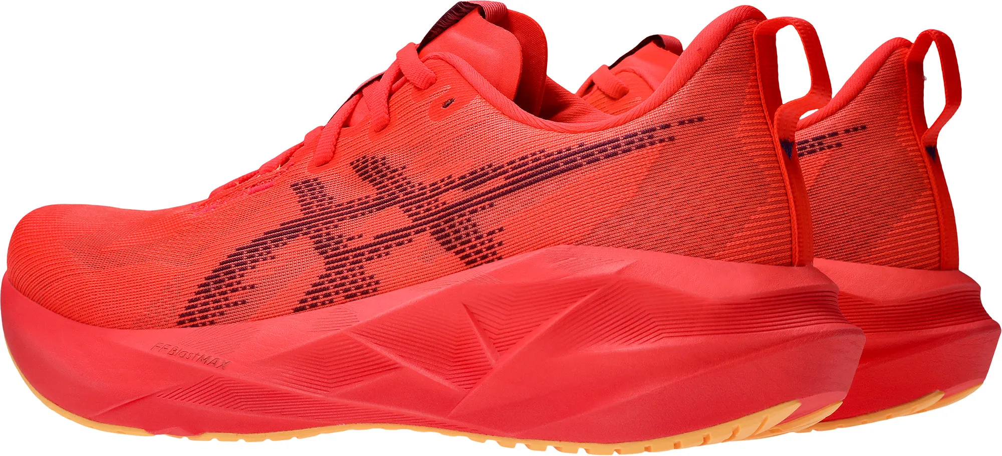 Asics NovaBlast 5 Mens Running Shoes - Red Balance