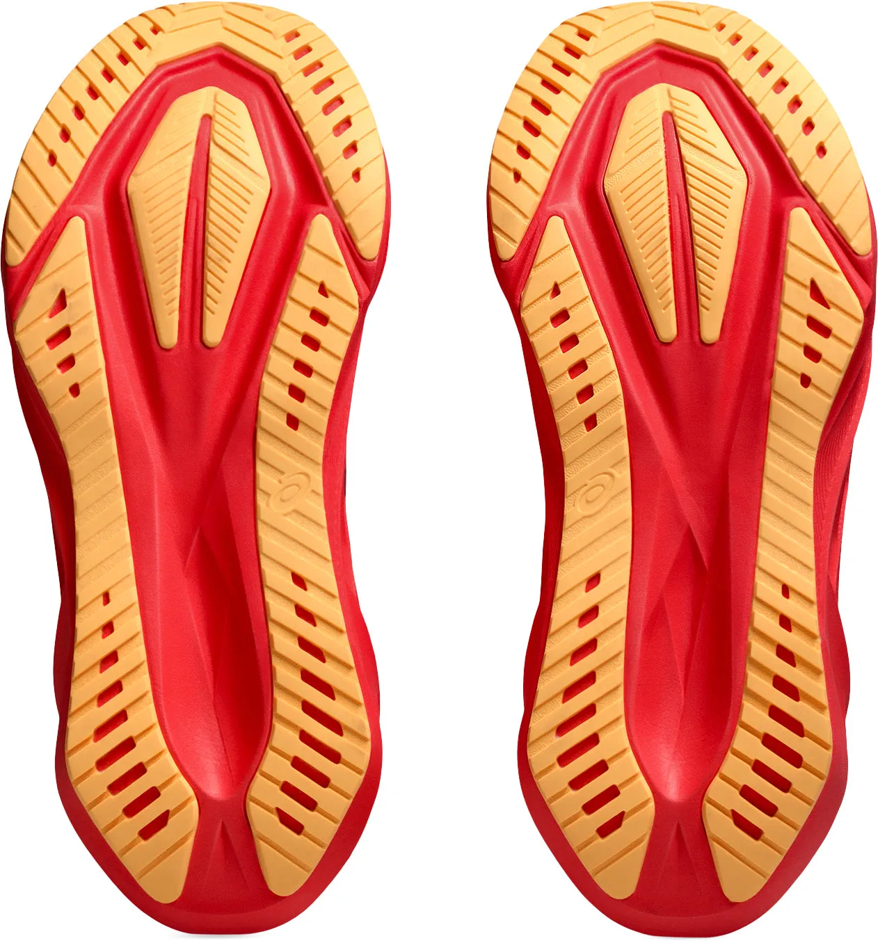 Asics NovaBlast 5 Mens Running Shoes - Red Lateral Stability Walls stain - resistant