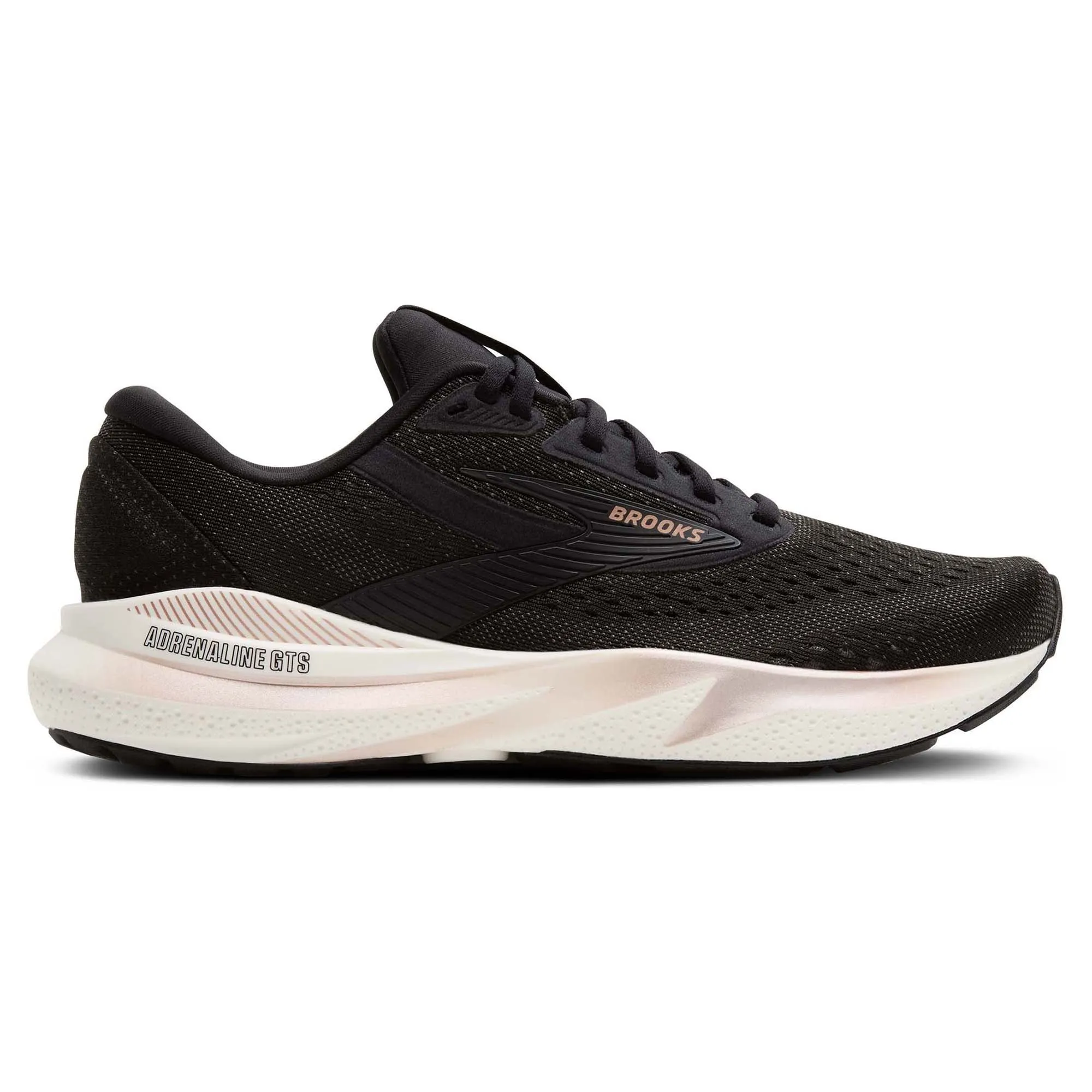 leather upper shoes Cushioned Midsole Support Adrenaline GTS 24 Women's Running Shoes (Width B)