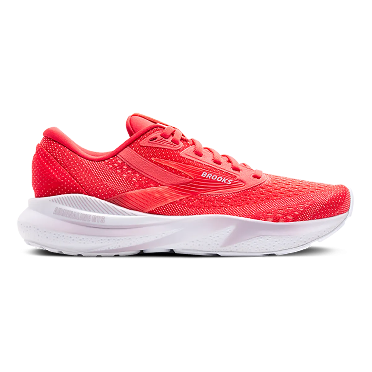 Brooks Adrenaline GTS 24 Cayenne - Thistle - White Non Compressible Foam Soft
