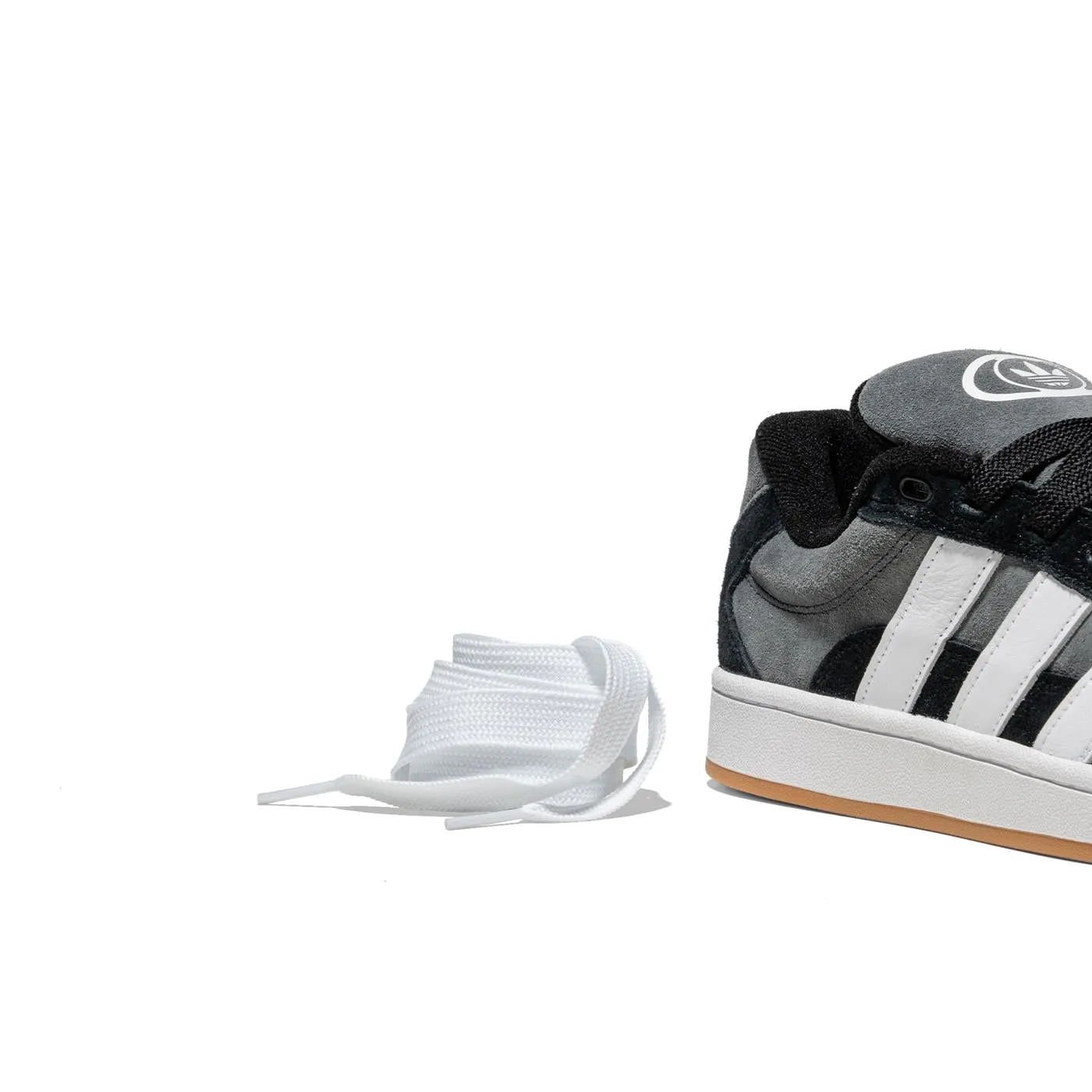 Bacterial Inhibiting Lining Easy Entry Adidas Originals Campus 00s Beta Carbon/Ftwr White/Black