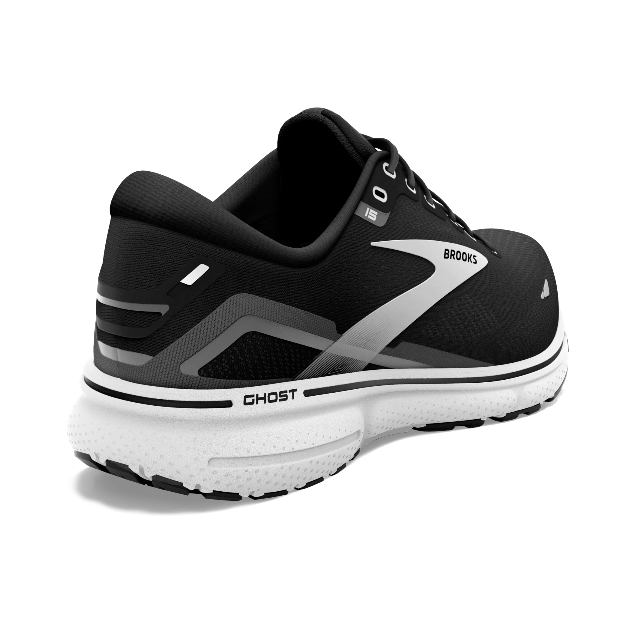 Men's Ghost 15 urban running shoe utilization Light - weight laces