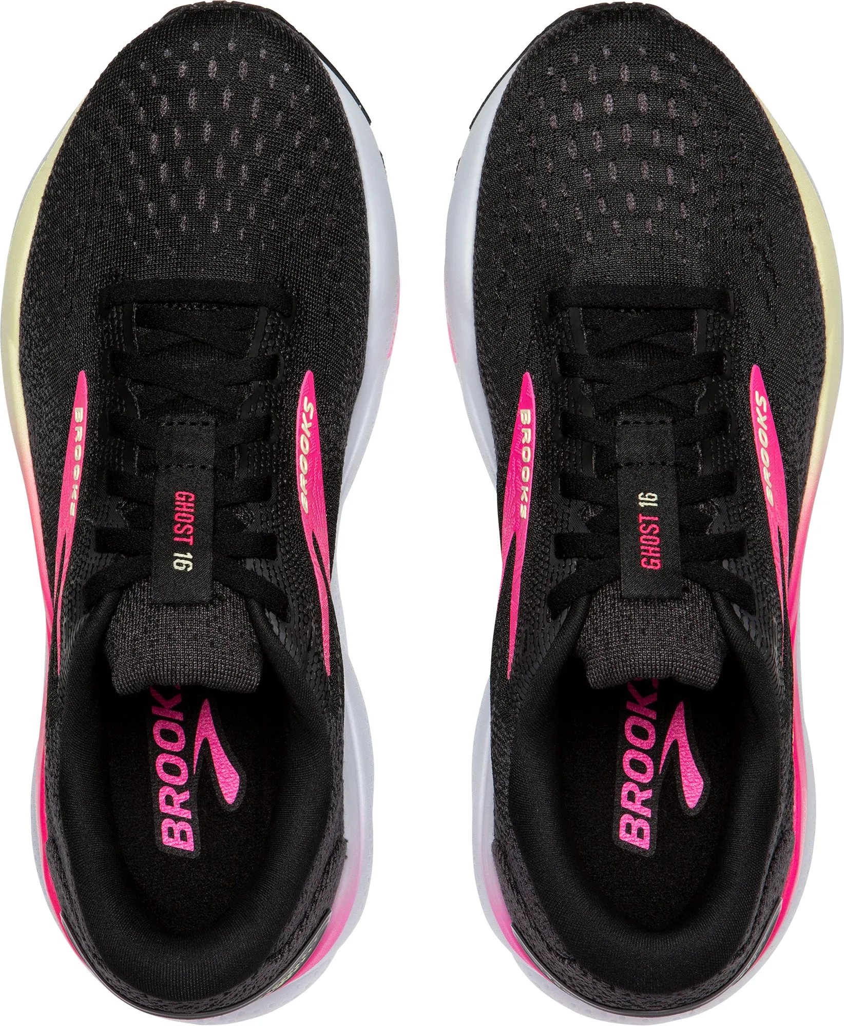 Secure Motion Brooks Ghost 16 NARROW FIT Womens Running Shoes - Black