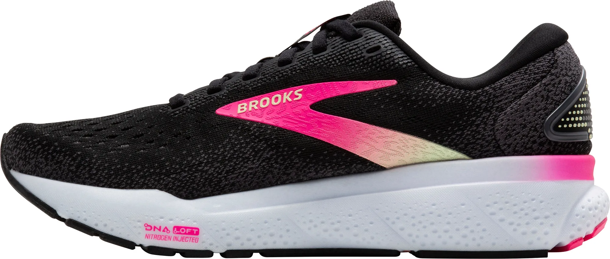 Comfortable Ball windproof jackets Brooks Ghost 16 NARROW FIT Womens Running Shoes - Black