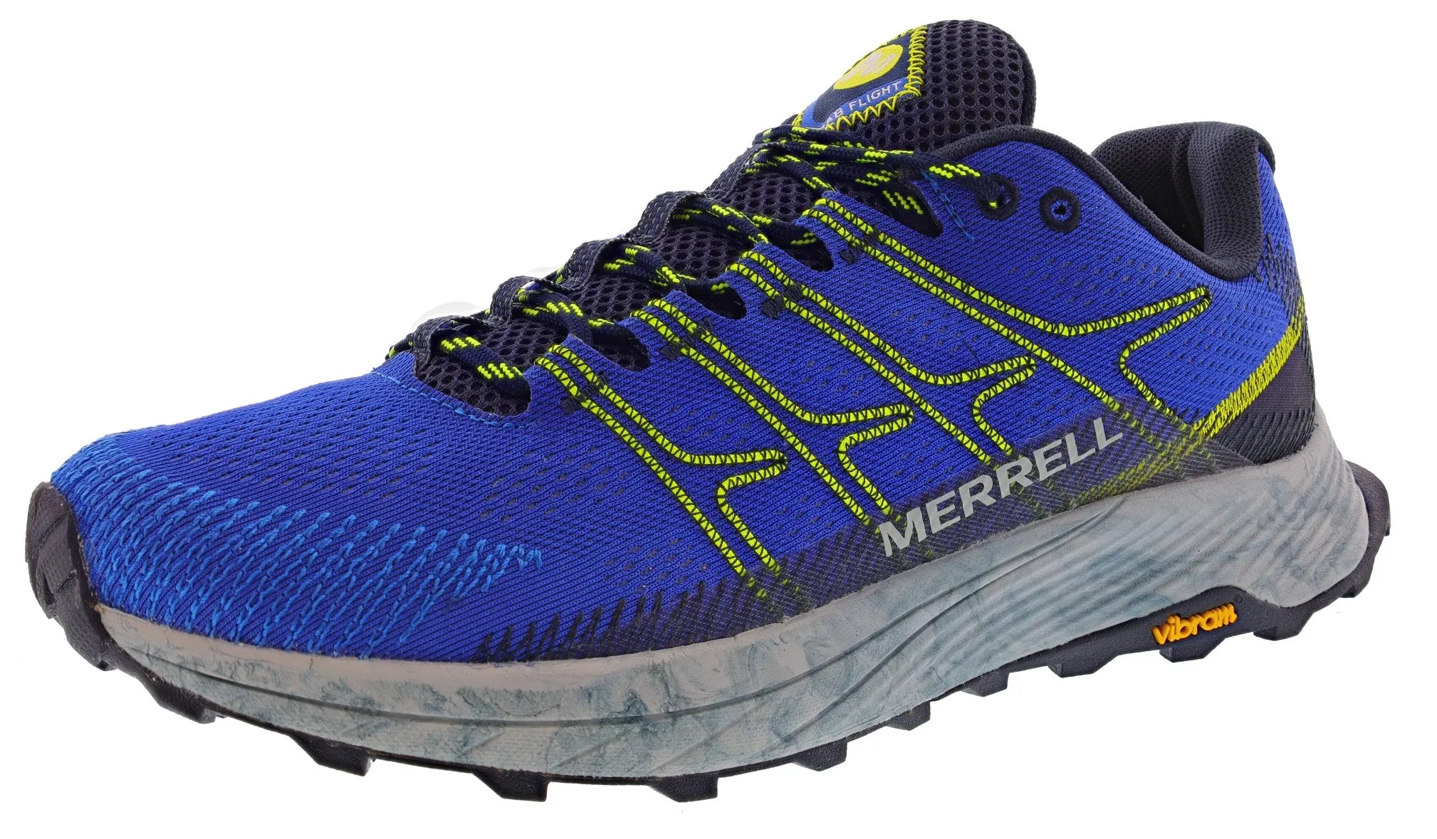 Flexible Sole Merrell Men's Moab Flight Cushioned Trail Hiking Running Shoes