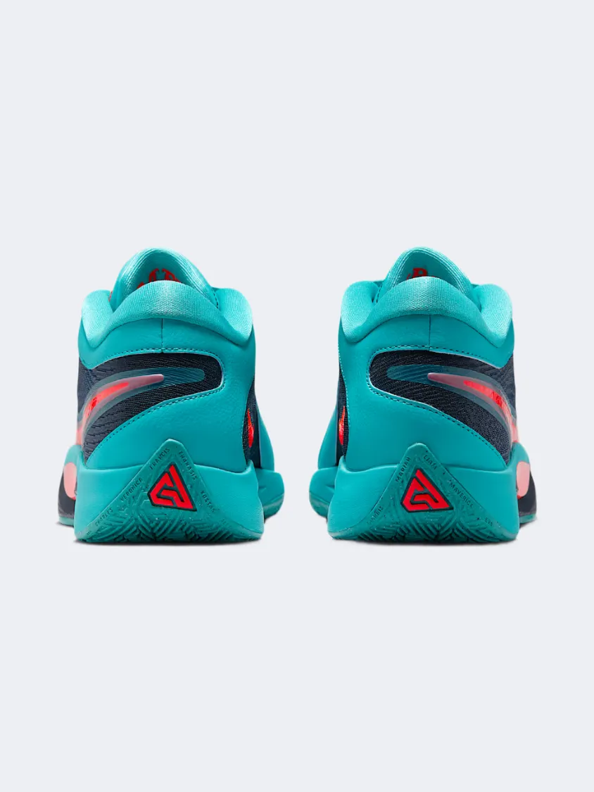 Nike Giannis Freak 6 Men Basketball Shoes Cactus/Obsidian World Walk