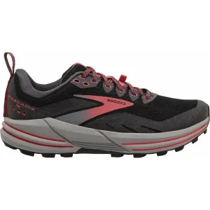 Brooks Cascadia 16 GORE-TEX Womens Trail Running Shoes - Black Thermoplastic Uppers fabric shoes