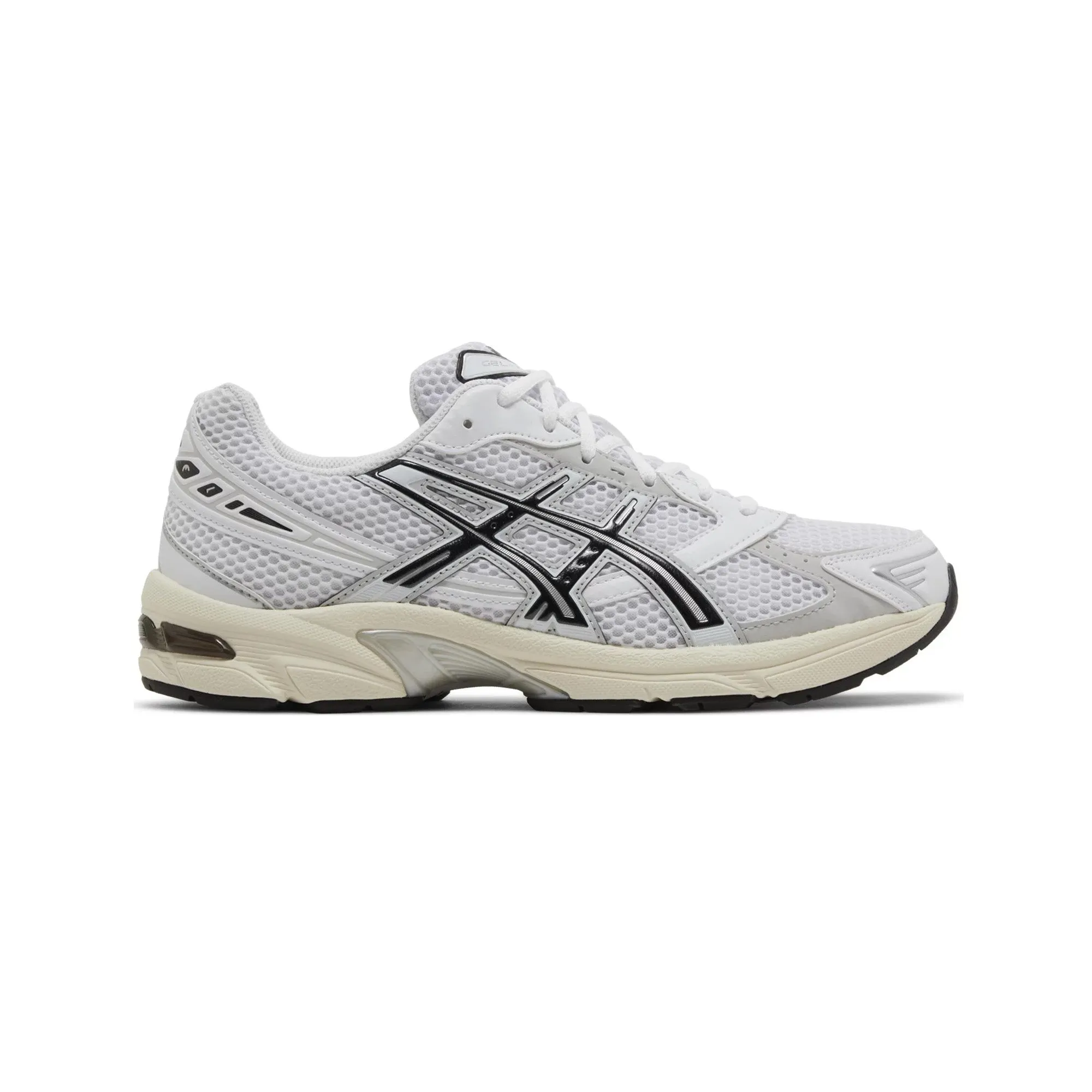 Single color indoor track running shoe employment ASICS Gel 1130 'White Cloud Grey'