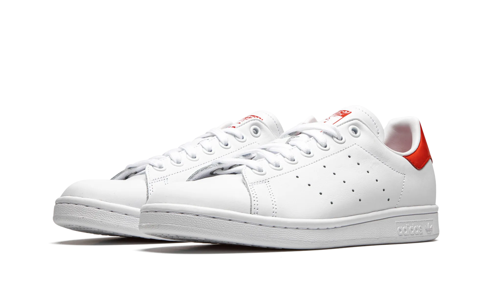 Dry Feet Stan Smith "White / Lush Red"