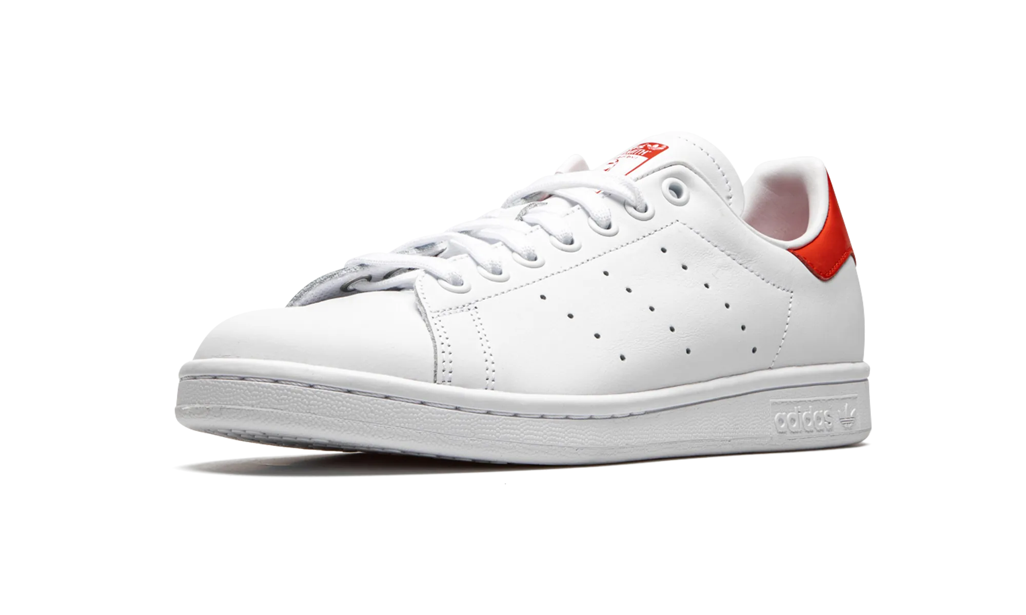 School Run Work Approved Stan Smith "White / Lush Red"