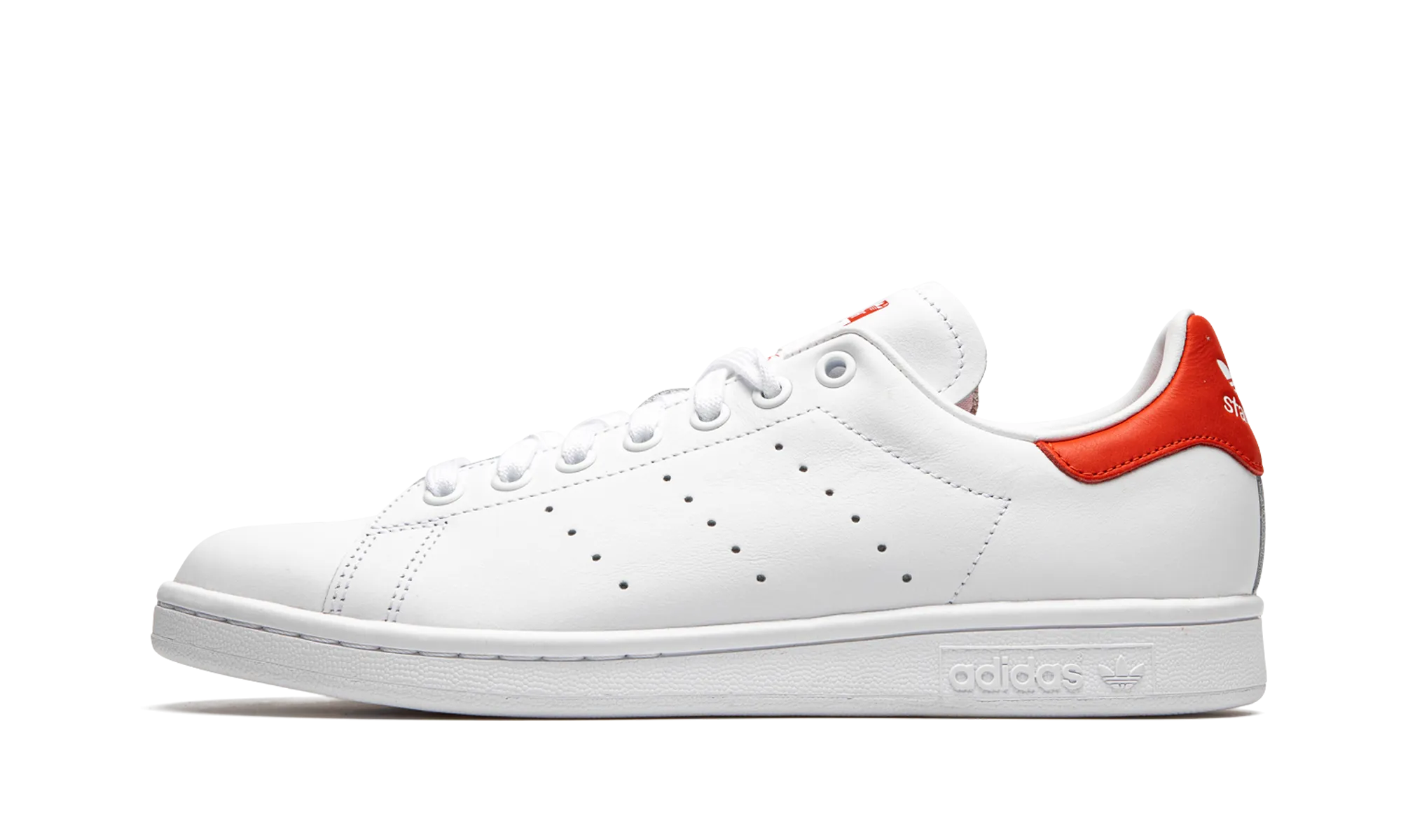Sock Entry Stan Smith "White / Lush Red"