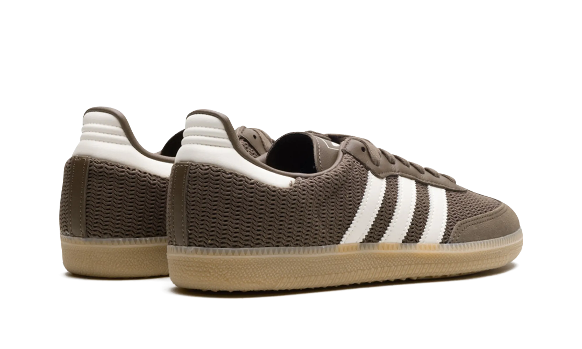 Low key style Run Meet Samba OG "Earth Strata Wonder White"