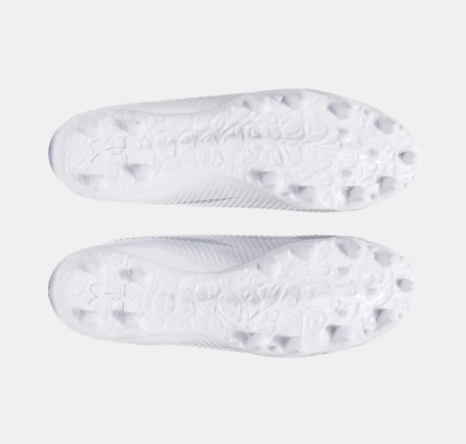 Heart Glow Under Armour Blur Select Football Cleats | White