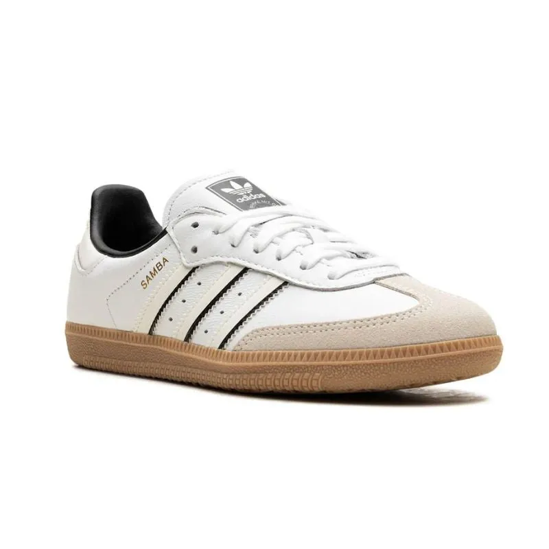 adidas Samba OG cloud white/off white/core black Low Effort streamlined look