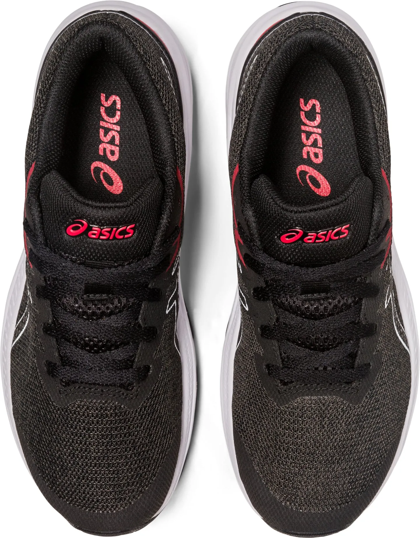Asics GT 1000 11 GS Junior Running Shoes - Black Reinforced Heel Support